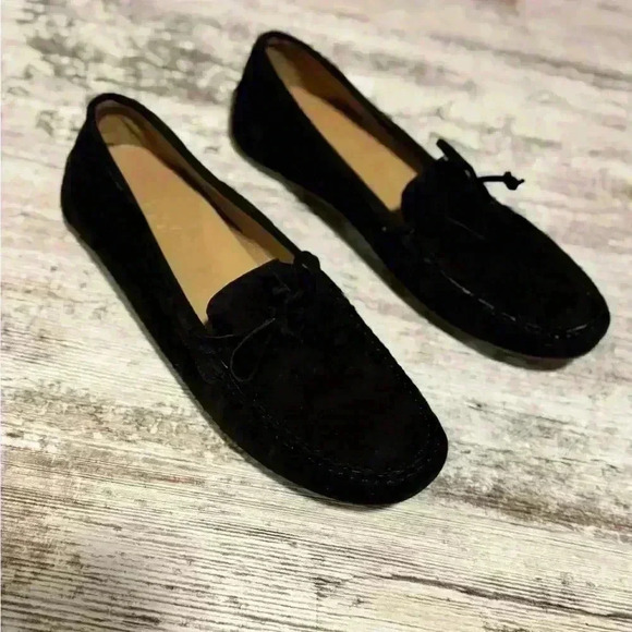 The Flexx Hallie loafer women’s black slip on shoe size 8.5 NWOT - Picture 5 of 9